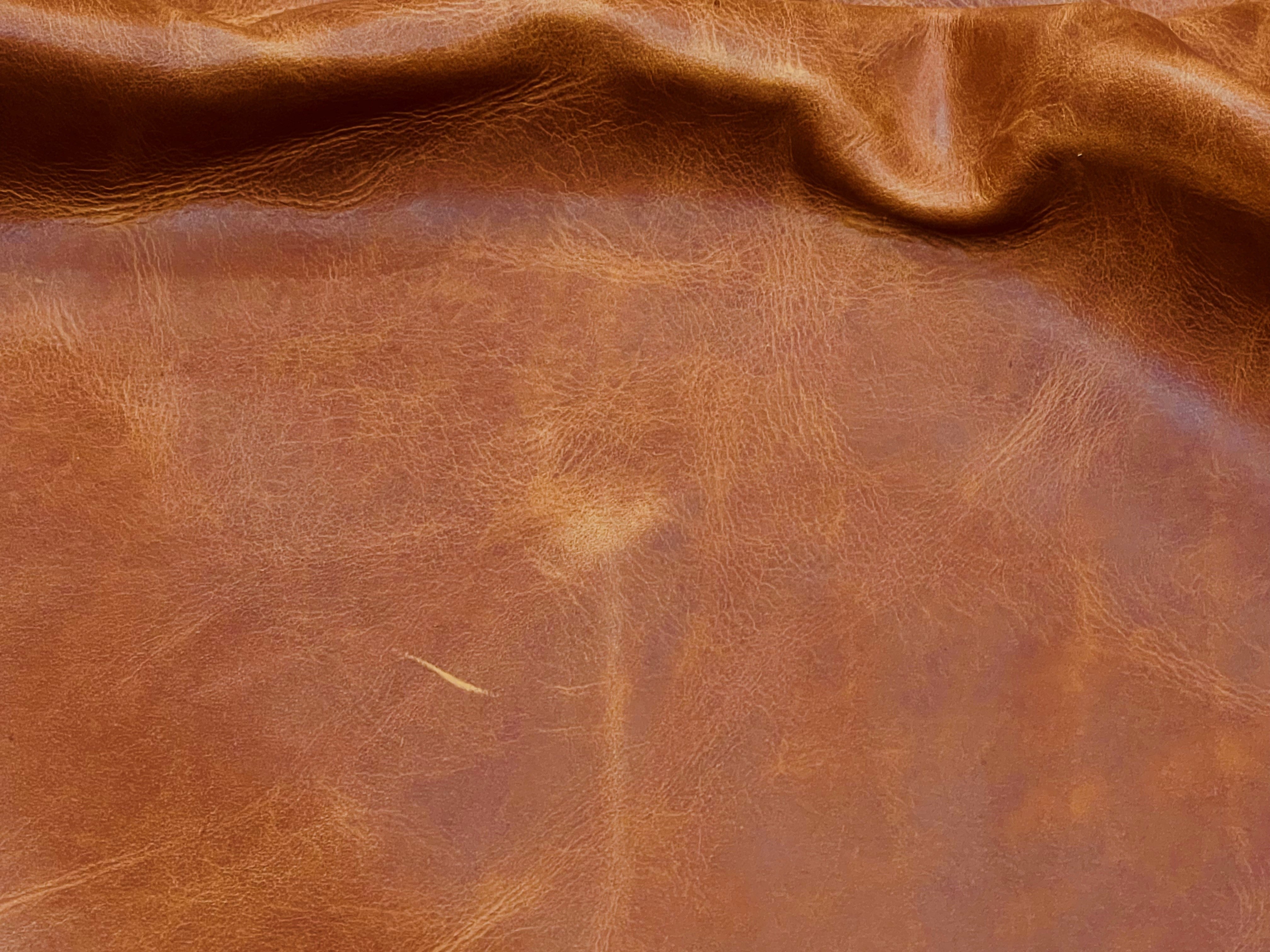 Diesel Toffee, Waxy Pull Up South American Leather Cow Hide : (1.1-1.3mm 3oz) 22