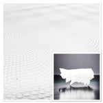 Digital Ice White, Printed Leather Cow Side : 1.4-1.6mm (Ex Pittards Stock) 25