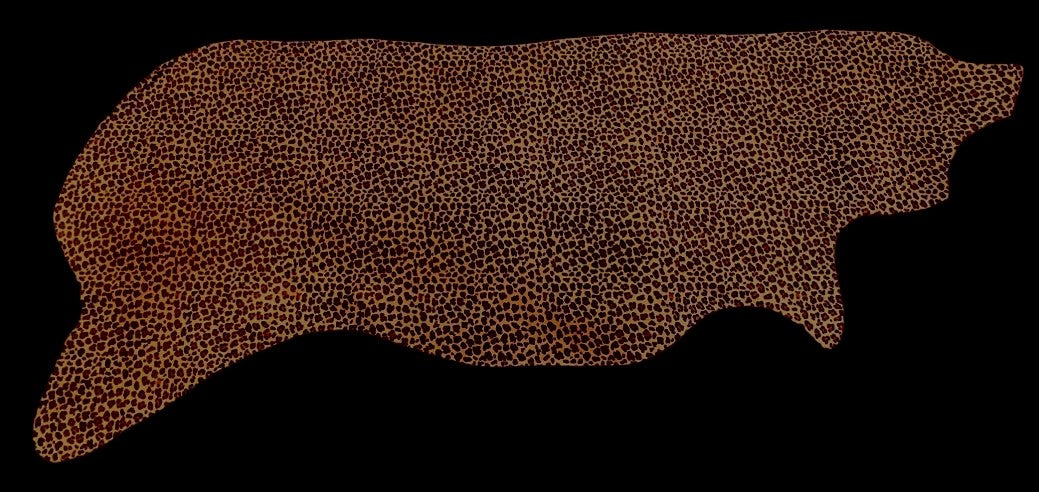 Hair-On Side : Dark Leopard (1.4-1.6mm 4oz) 20 Discontinued