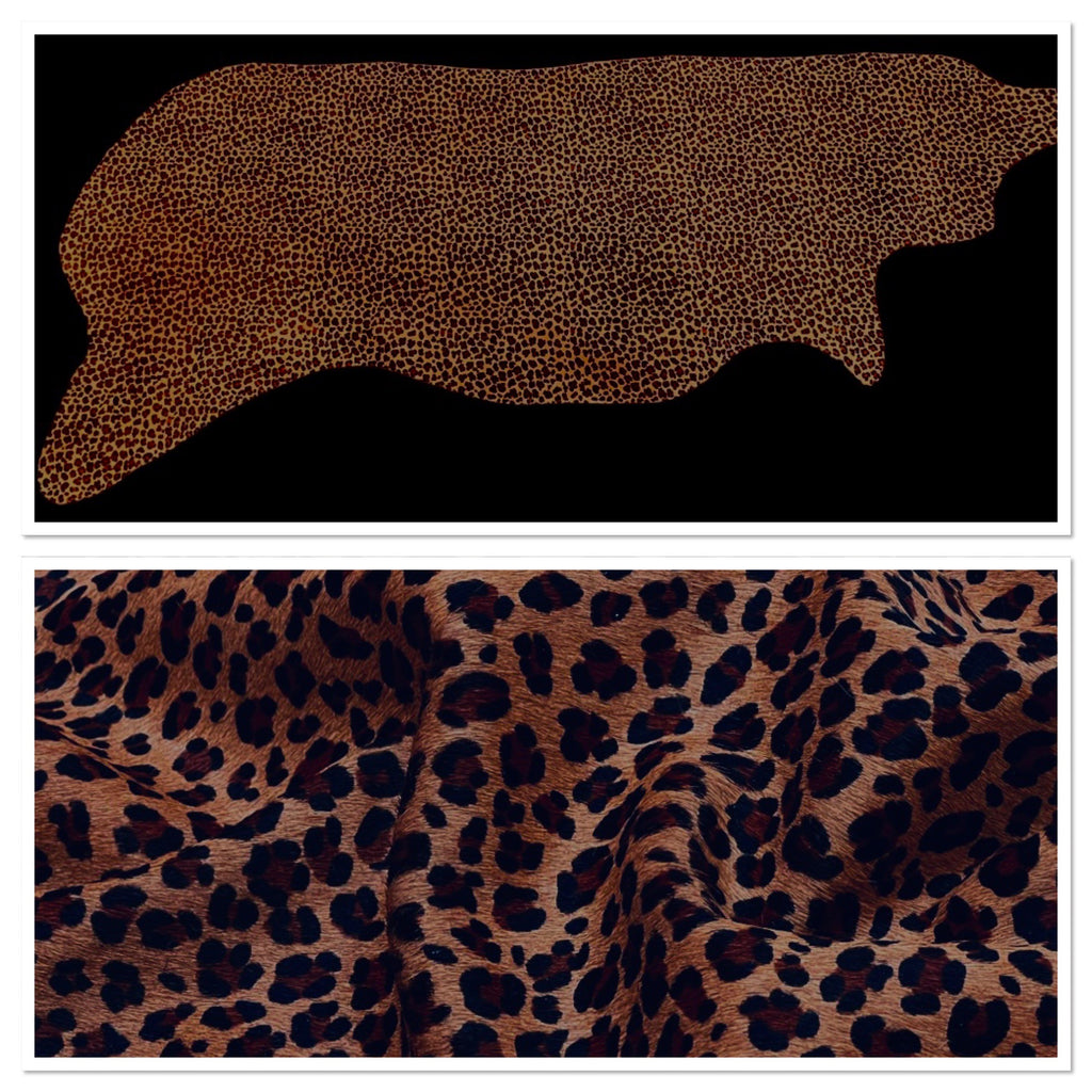 Hair-On Side : Dark Leopard (1.4-1.6mm 4oz) 20 Discontinued