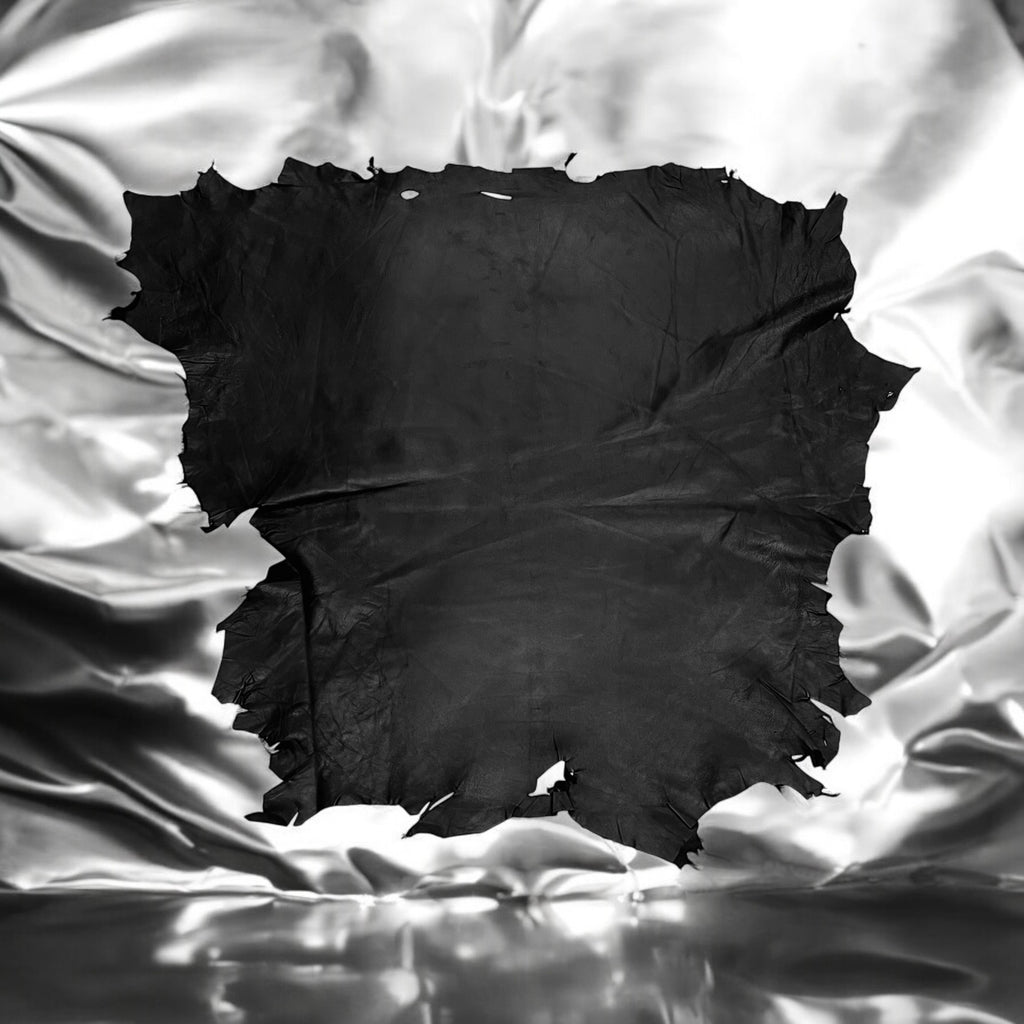 Black Dress Glove Leather 0.8-1.0mm (Ex Pittards Stock)