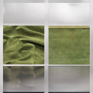 Economical Olive Calf Suede : (1.0-1.2mm 3oz) 15