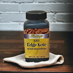 Fiebing's Edge Kote! Used To Colour Coat Leather Edges (118ml or 4oz) 7 Colours available.