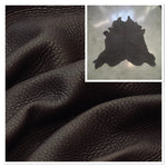 Florence Leather Hide - Oily Waxy Natural grain Cowhide 1.5-1.7mm (Ref-gh.eol)
