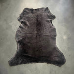 Merino Frosty Brown : 12mm Ironed Wool 6x Piece Bundle with Suede Reverse (Ref-gh.eol) Bundle 707