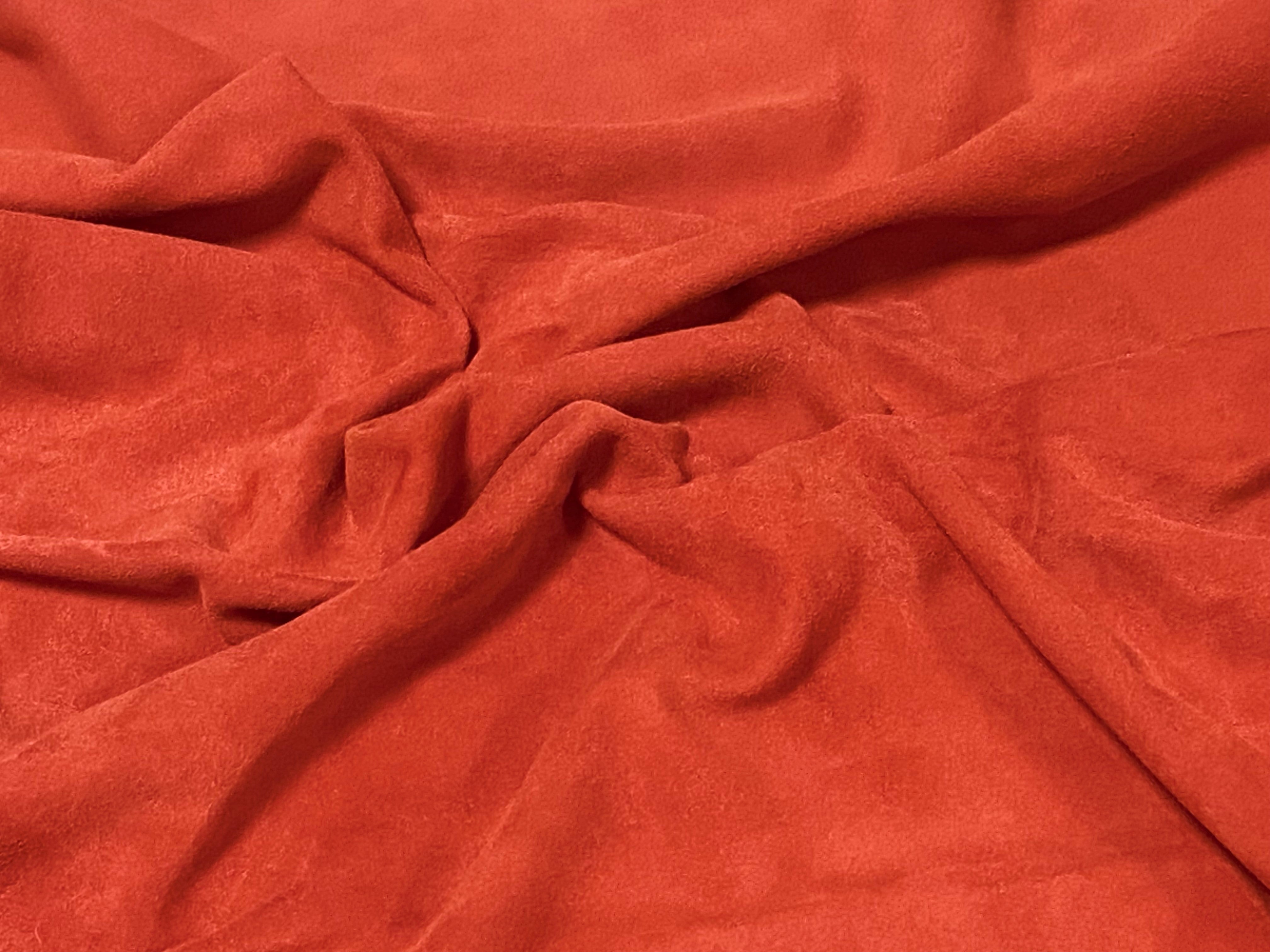 Brick, Goat Suede : (0.5-0.6mm 1.5oz) 5 Discontinued