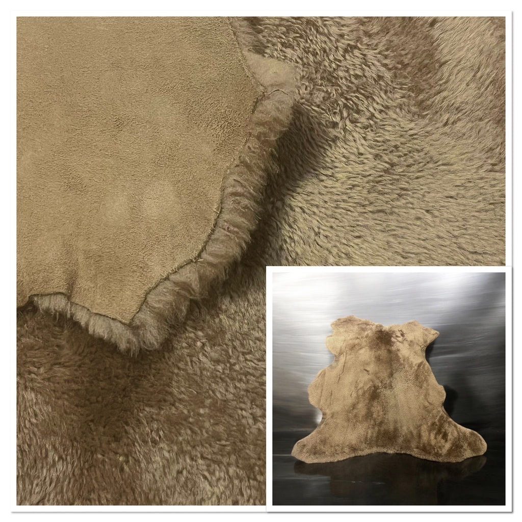 Ginger Merino :12mm Straight Wool 5 Piece Bundle with Suede Reverse (Ref-gh.eol) Bundle 36