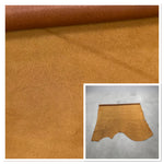Ex Pittards Ginger Split Suede :  1.4-1.6mm Moss Backed reverse.