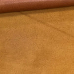 Ex Pittards Ginger Split Suede :  1.4-1.6mm Moss Backed reverse.