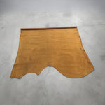 Ex Pittards Ginger Split Suede :  1.4-1.6mm Moss Backed reverse.