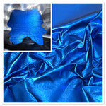Cobalt, Metallic Foiled Leather Pig Skin : 0.6-0.7mm 1.5oz) 15
