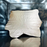 Bleached Gold, Metallic Foiled Leather Pig skin : (0.6-0.7mm 1.5oz) 15