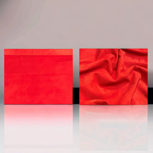 Red, Goat Suede : (0.5-0.6mm 1.5oz) 5