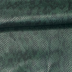 Green-Black Snake Print : Vinyl Transfer on to Lambskin 0.8-1.0mm (Ref-gh.eol)