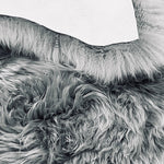 Grey Sheepskin Rugs: Premium Quality Sheepskin Rugs for any Room (65cm x 95cm)