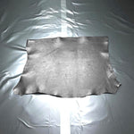 Sprayed Metallic Grey Veg-Tanned Double shoulder 2.5-3.0mm (Ref-gh.eol)
