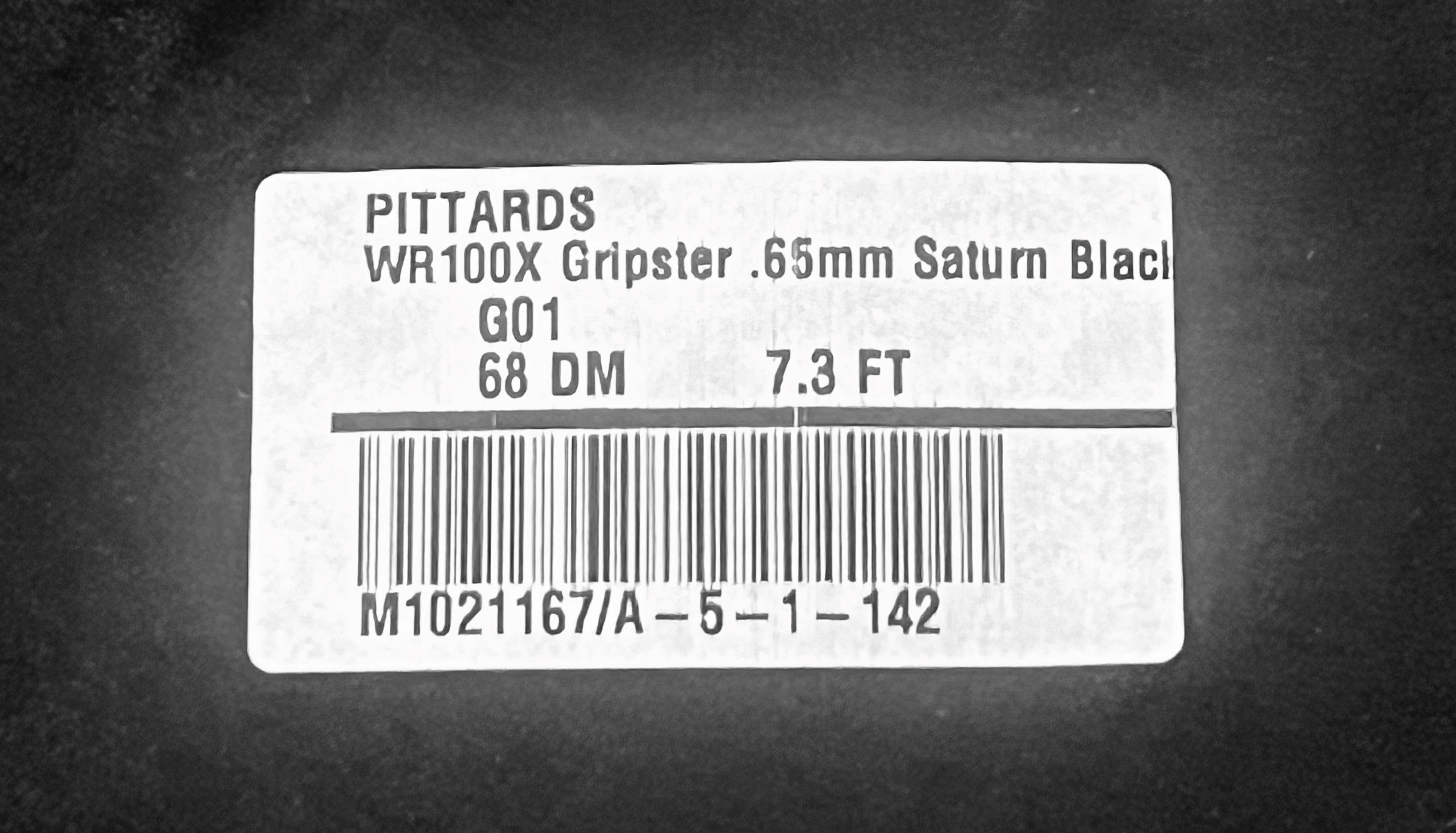 Pittards Gloving Leather Gripster Saturn-Black : 0.65mm Water Resistant Lambskin (Ex Pittards Stock) WR100X.65 SaturnBlackAA