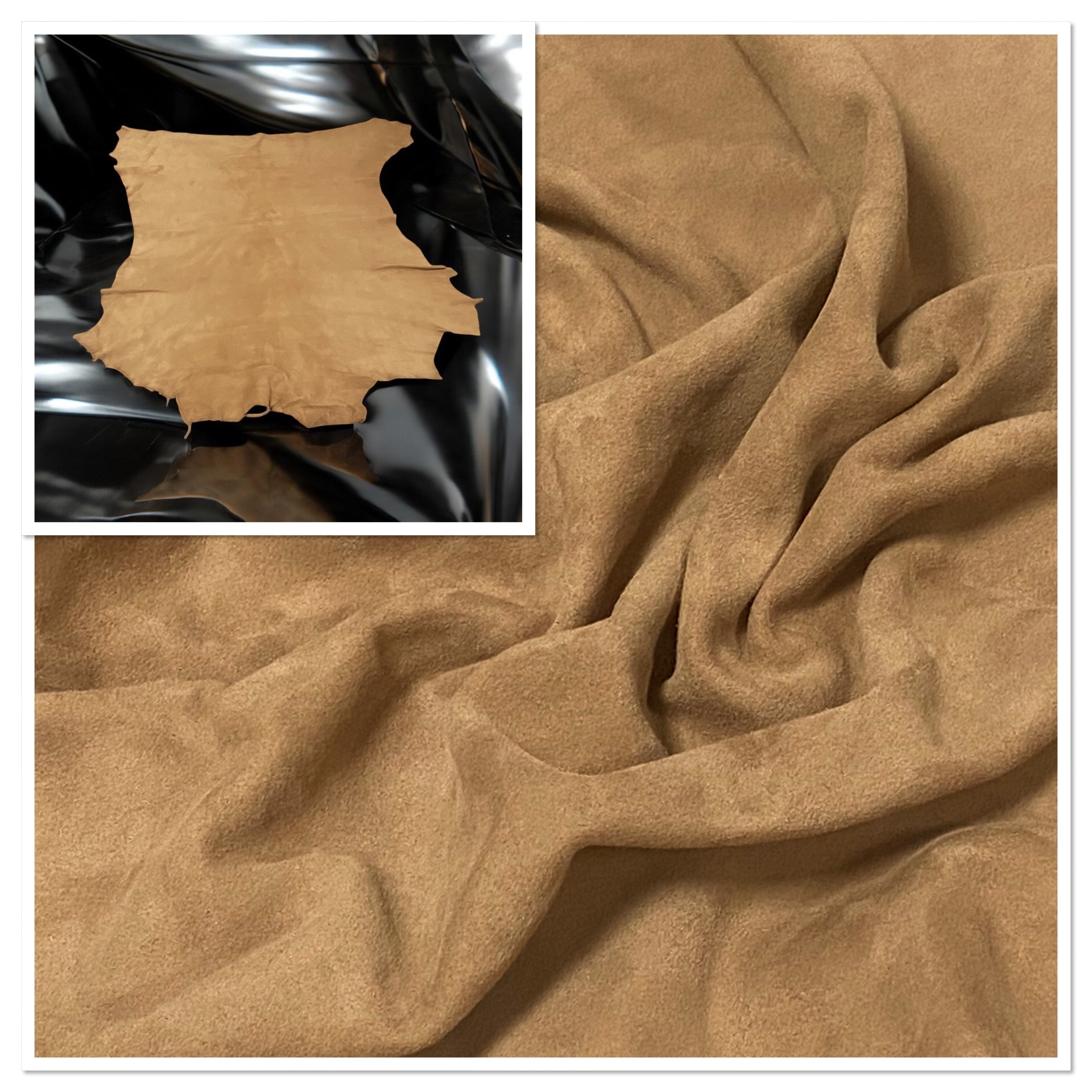 Tortora, Goat Suede : (0.5-0.6mm 1.5oz) 5