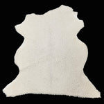 Ivory Curly Sheepskin : 8mm 8 Piece Shearling Bundle with Nappalan Reverse (Ref-gh.eol)