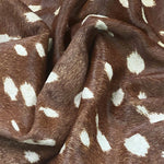 Hair-On Side : Large Spotty Brown (1.4-1.6mm 4oz) 20 Discontinued. Pattern12