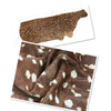 Hair-On Side : Large Spotty Brown (1.4-1.6mm 4oz) 20 Discontinued. Pattern12