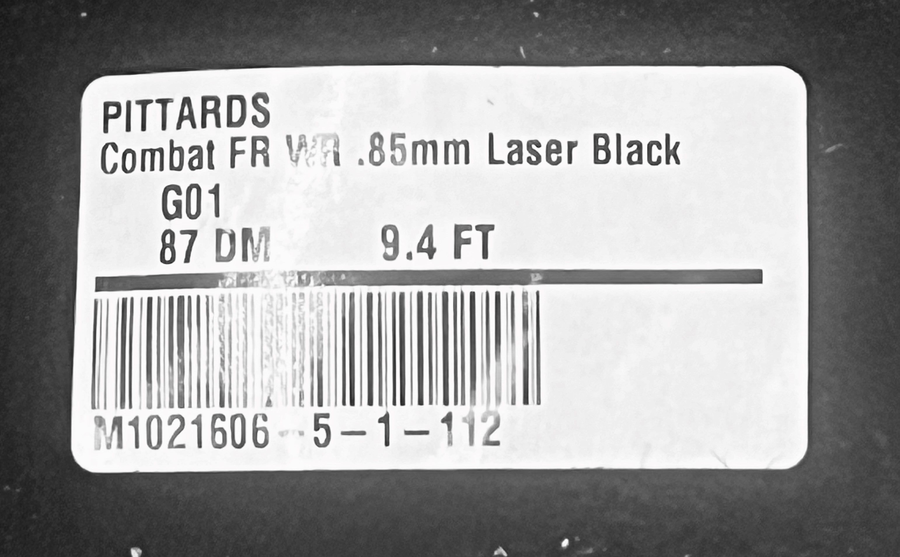 Pittards Laser-Black : Printed Sheep Leather 0.7mm (Ex Pittards Stock) CombatFRWR.85 LaserBlackAA