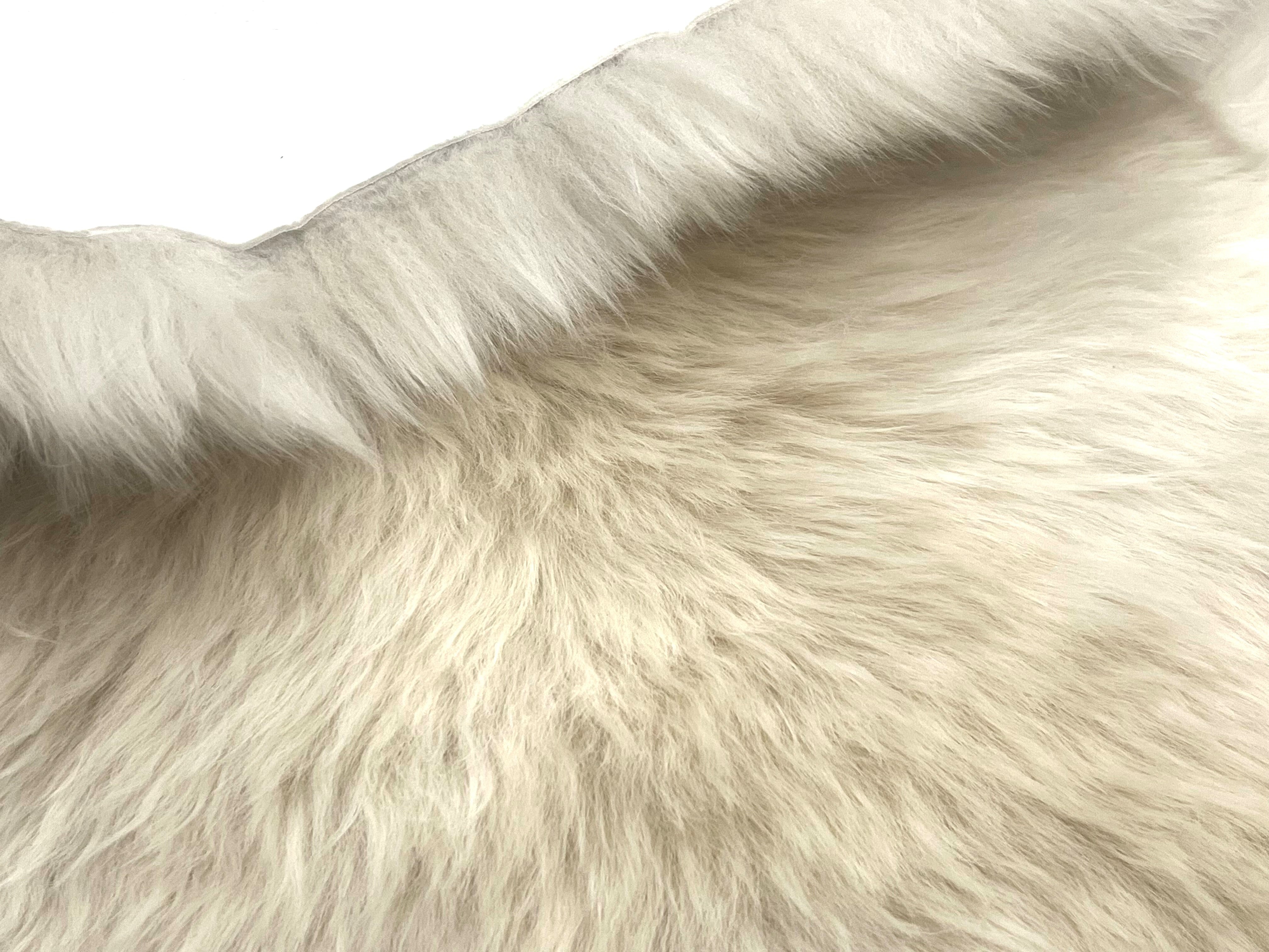 Linen Sheepskin Rugs: Premium Quality Sheepskin Rugs for any Room (65cm x 95cm)