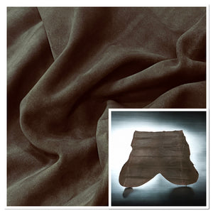 Ex Pittards Major-Brown : Heavyweight Split Suede (1.6-1.8mm)