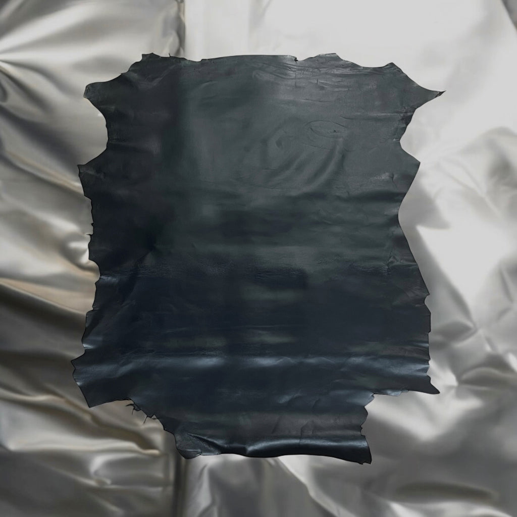 Maquillage-Shoe : Dark Navy Leather Lambskin 0.5-0.7mm (Ex Pittards Stock)