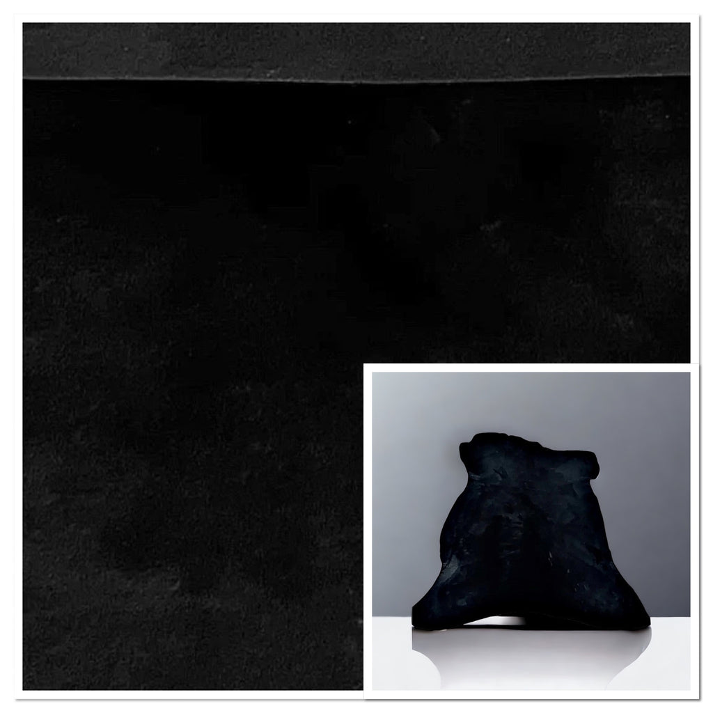 Black Merino : 10mm Straight Wool Sheepskin (T/T) 6