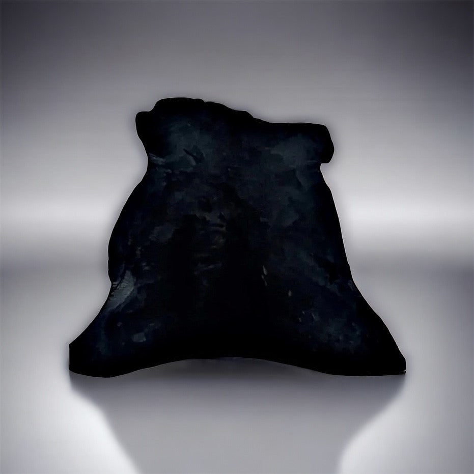 Black Merino : 10mm Straight Wool Sheepskin With Black Leather Reverse (T/T) 6