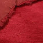Curly Merino Red : 12mm, 11 Piece Sheepskin Bundle with Suede Reverse(Ref-gh.eol) Bundle 394