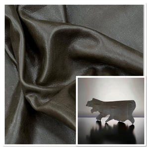 Misty Brindle, Soft Antique Look Leather Cow Side : 1.4-1.6mm (Ex Pittards Stock)