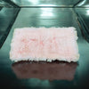 Baby Pink Mongolian Sheepskin Plate : (120cm L x 60cm W) Perfect As Rugs or Making Cushions and Garments.