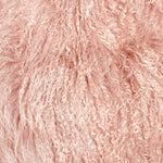Baby Pink Mongolian Sheepskin Plate : (120cm L x 55cm W) Perfect As Rugs or Making Cushions and Garments.