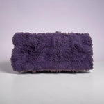Purple Mongolian Sheepskin Plate : (120cm L x 55cm W) Perfect As Rugs or Making Cushions and Garments.