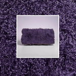 Purple Mongolian Sheepskin Plate : (120cm L x 55cm W) Perfect As Rugs or Making Cushions and Garments.