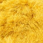 Yellow Mongolian Sheepskin Plate : (120cm L x 55cm W) Perfect As Rugs or Making Cushions and Garments.