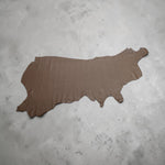 Brown Smooth Grain Cow Side : 0.9-1.1mm (Ref-gh.eol) Moto