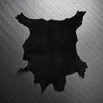 Pittards Mustang Black : Lamb Suede 0.85mm (Ex Pittards Stock)