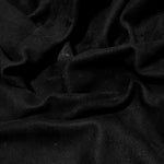 Pittards Mustang Black : Lamb Suede 0.85mm (Ex Pittards Stock)