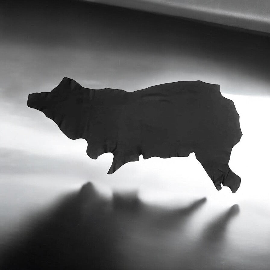 Nassau Black, Full Grain Leather Cow Side : (1.0-1.2mm 2.5oz) 23