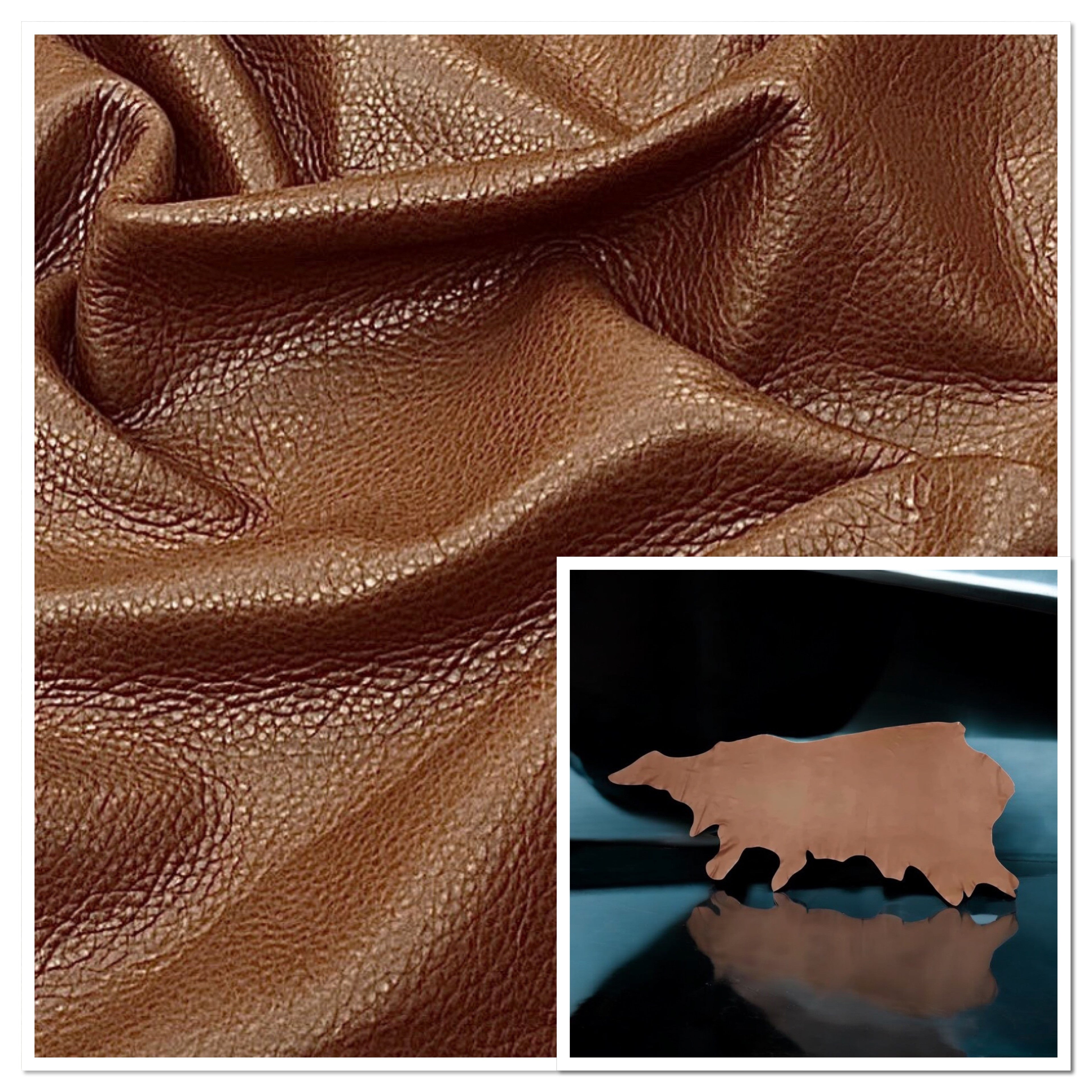 Nassau Luggage, Full Grain Leather Cow Side : (1.0-1.2mm 2.5oz) 23