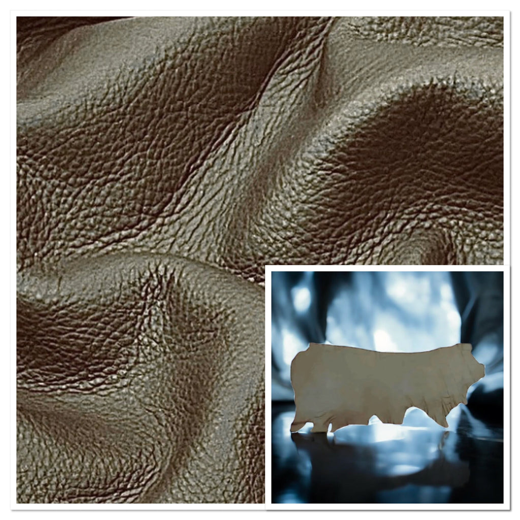 Nassau Taupe, Full Grain Leather Cow Side : (1.0-1.2mm 2.5oz) 23