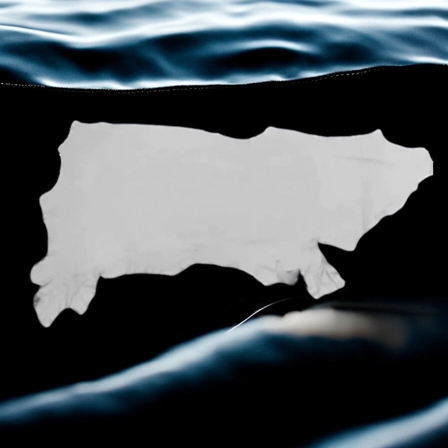 Nassau Light Grey, Full Grain Leather Cow Side : (1.0-1.2mm 2.5oz) 23