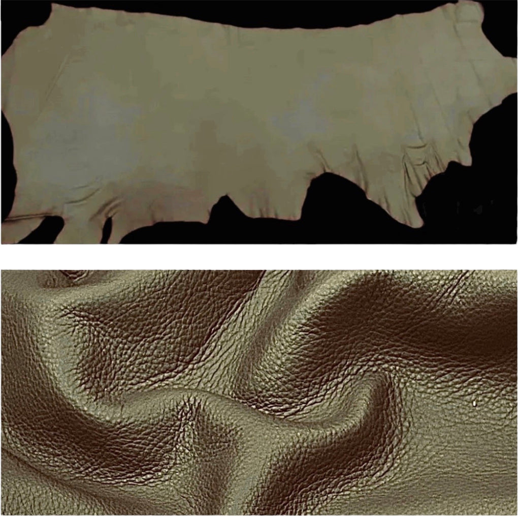 Nassau Taupe, Full Grain Leather Cow Side : (0.9-1.1mm 2.5oz) 23