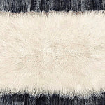 Natural Mongolian Sheepskin Plate : (120cm L x 60cm W) Perfect As Rugs & Throws or Making Cushions and Garments.