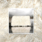 Natural Mongolian Sheepskin Plate : (120cm L x 55cm W) Perfect As Rugs or Making Cushions and Garments.