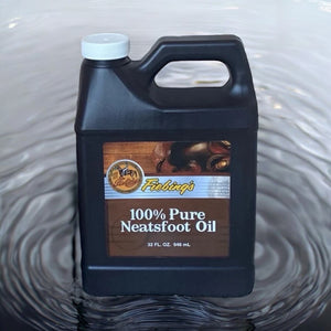 Fiebing's 100% Pure Neatsfoot Oil : Natural Leather Preservative (946ml or 236ml)