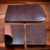 Oak, Vegetable Tanned Buffalo Leather With Slight Pull-up : (3.5-4.0mm 9-10 oz) 10